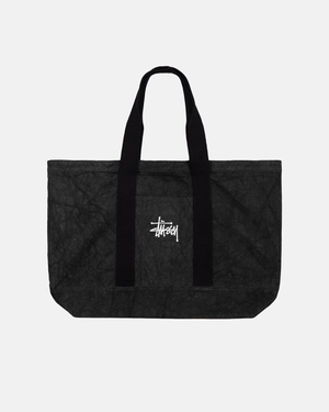 Sacoche Stussy Tela Extra Large Tote Noir | JNR-3977029