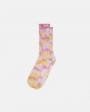 Chaussettes Stussy Multi Dyed Nervuré Turmeric/Pink | MPI-5813785