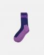 Chaussettes Stussy Logo Jacquard Trail Rose | RAQ-2037076