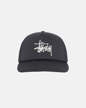 Casquettes Stussy Trucker Big Basic Snapback Noir | YBX-3179184