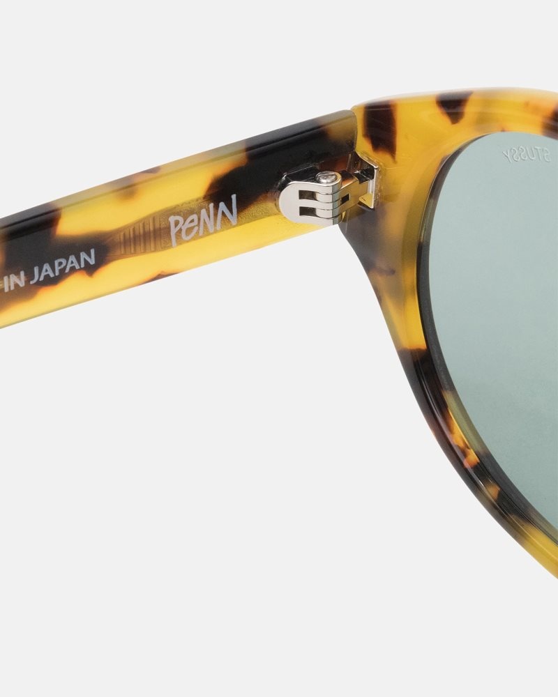 Lunettes de Soleil Stussy Penn Tortoise | KQB-5259800