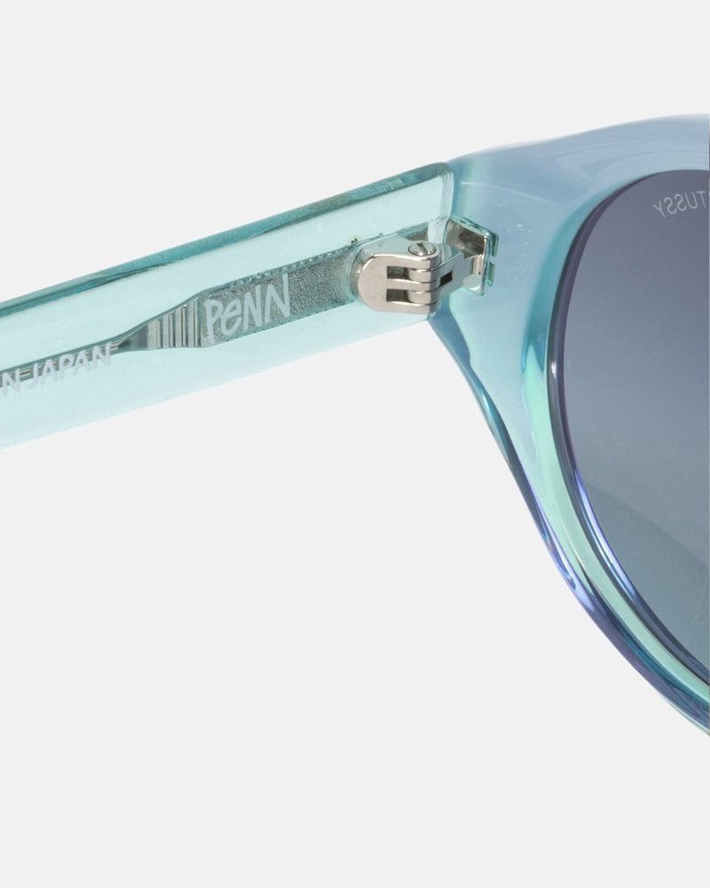 Lunettes de Soleil Stussy Penn Bleu | QAT-8654578