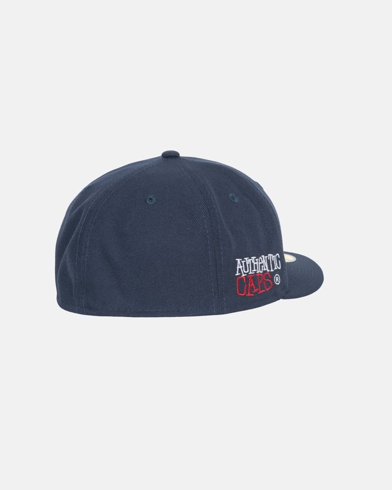 Casquettes Stussy New Era 59fifty Authentic Bleu Marine | STL-3443112