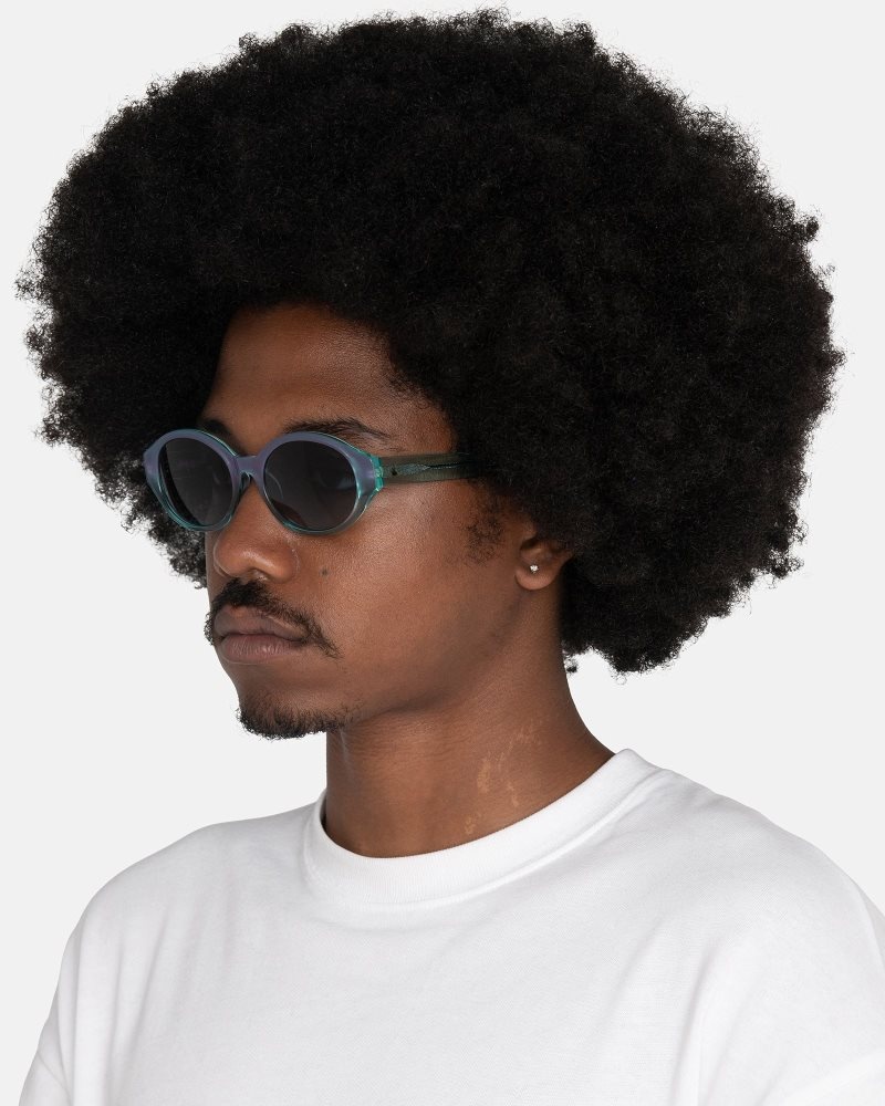 Lunettes de Soleil Stussy Penn Bleu | QAT-8654578