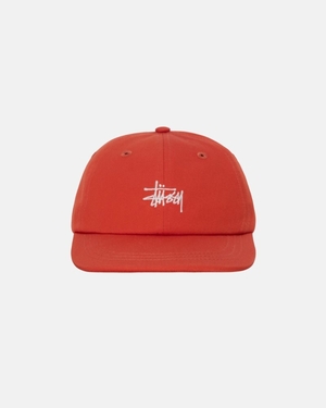 Casquettes Stussy Low Pro Basic Stock Strapback Orange | HVT-5104891