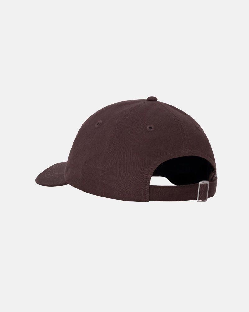 Casquettes Stussy Low Pro Basic Stock Strapback Chocolat | BBG-9073788