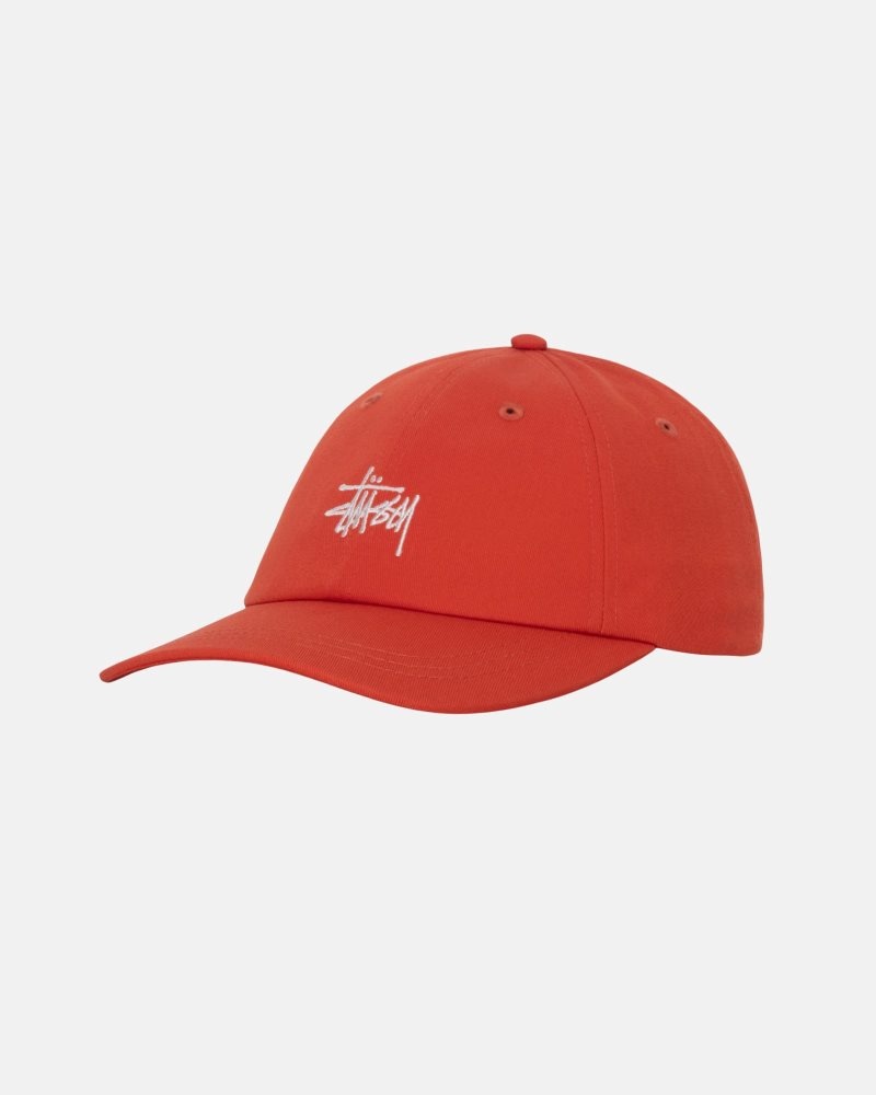 Casquettes Stussy Low Pro Basic Stock Strapback Orange | HVT-5104891