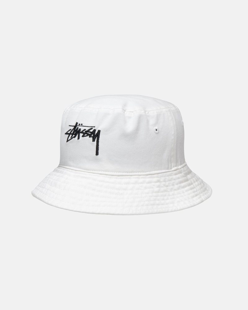 Chapeau Stussy Bucket Big Stock Natural | DFA-0627269