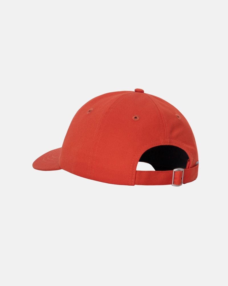 Casquettes Stussy Low Pro Basic Stock Strapback Orange | HVT-5104891