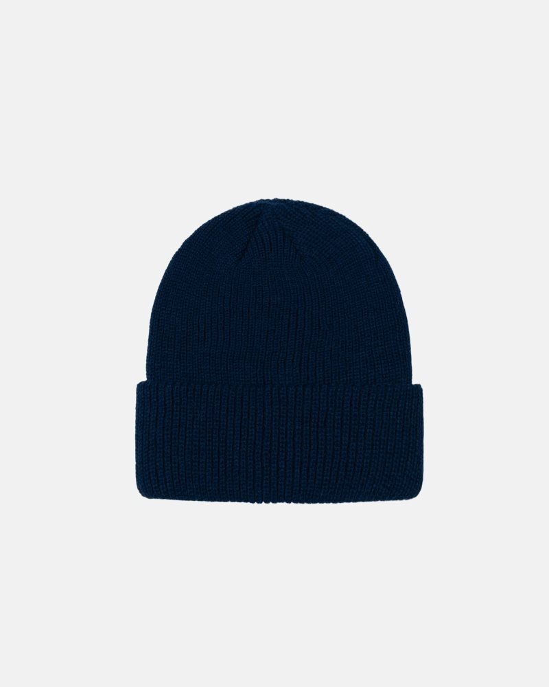 Bonnet Stussy Cuff Basic Bleu Royal Foncé | CVA-2999504