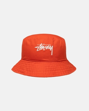 Chapeau Stussy Bucket Big Stock Orange | IJB-1462156