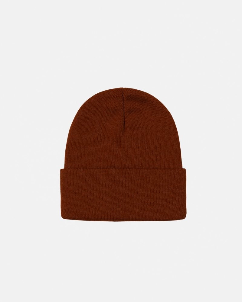 Bonnet Stussy Cuff Stock Pumpkin | NGJ-9212220