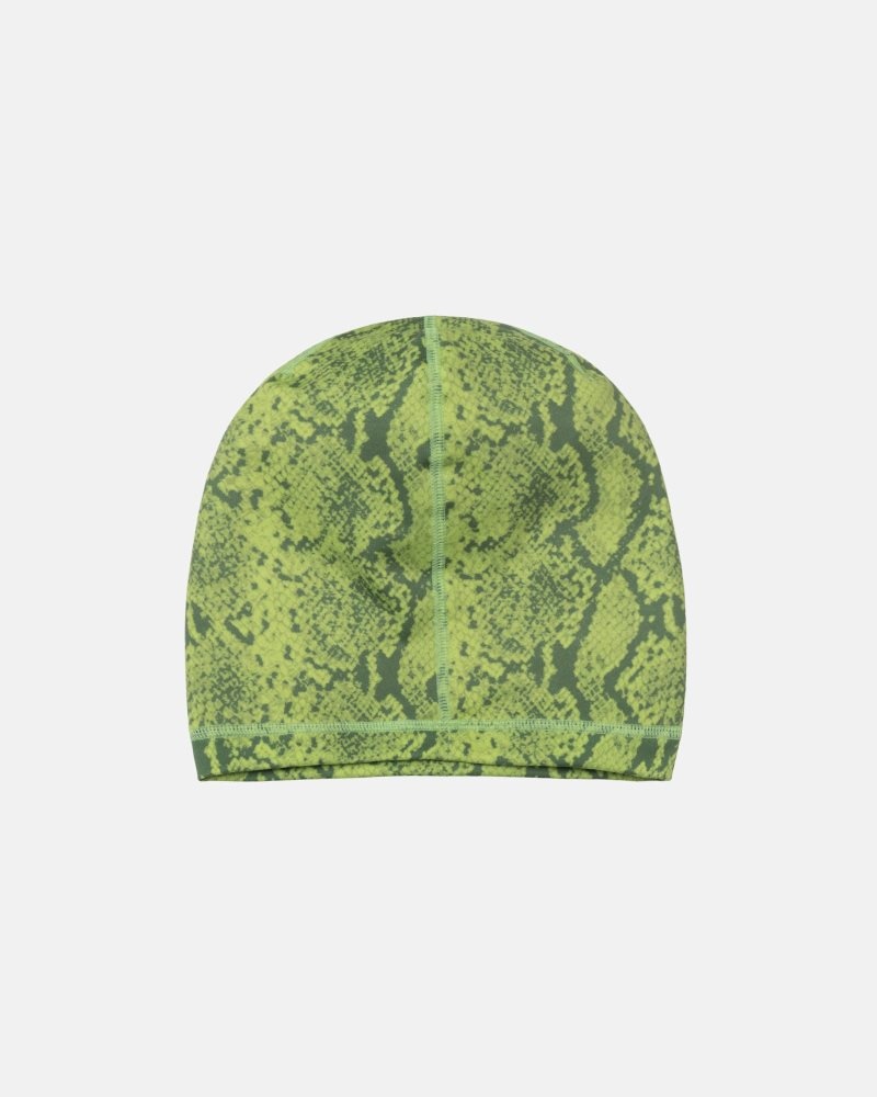 Casquettes Stussy Skull Reversible Tech Lime | MPE-1441189