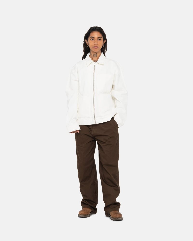 Pantalon Stussy Workgear Twill Marron | ISZ-3740582