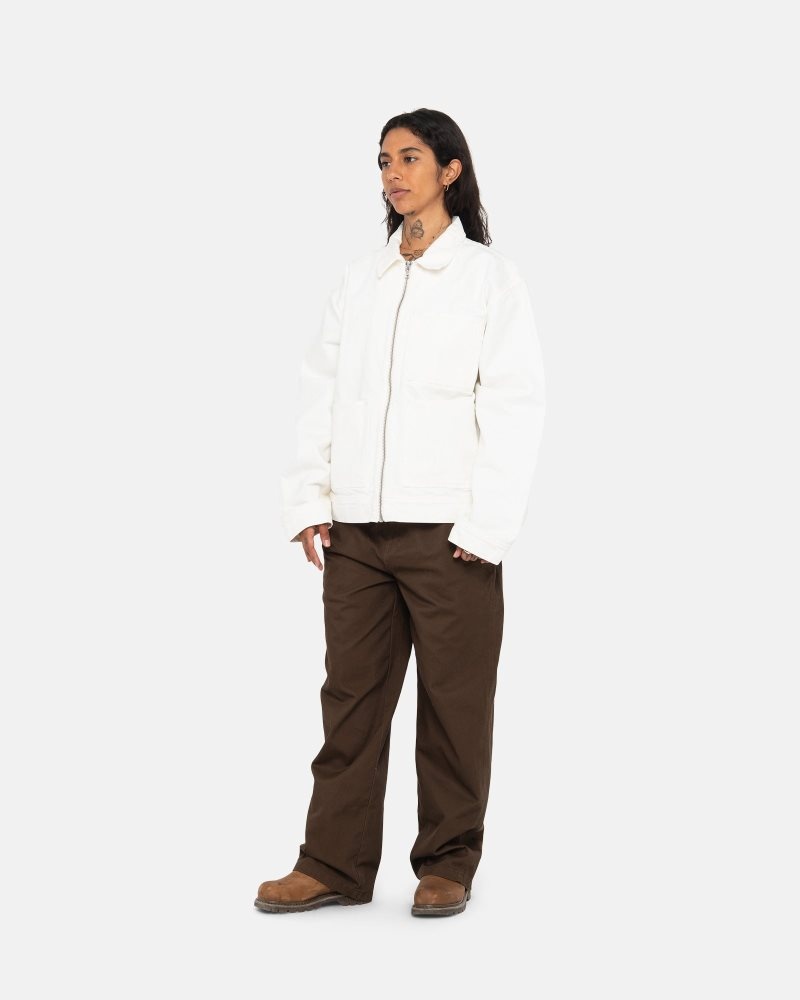 Pantalon Stussy Workgear Twill Marron | ISZ-3740582