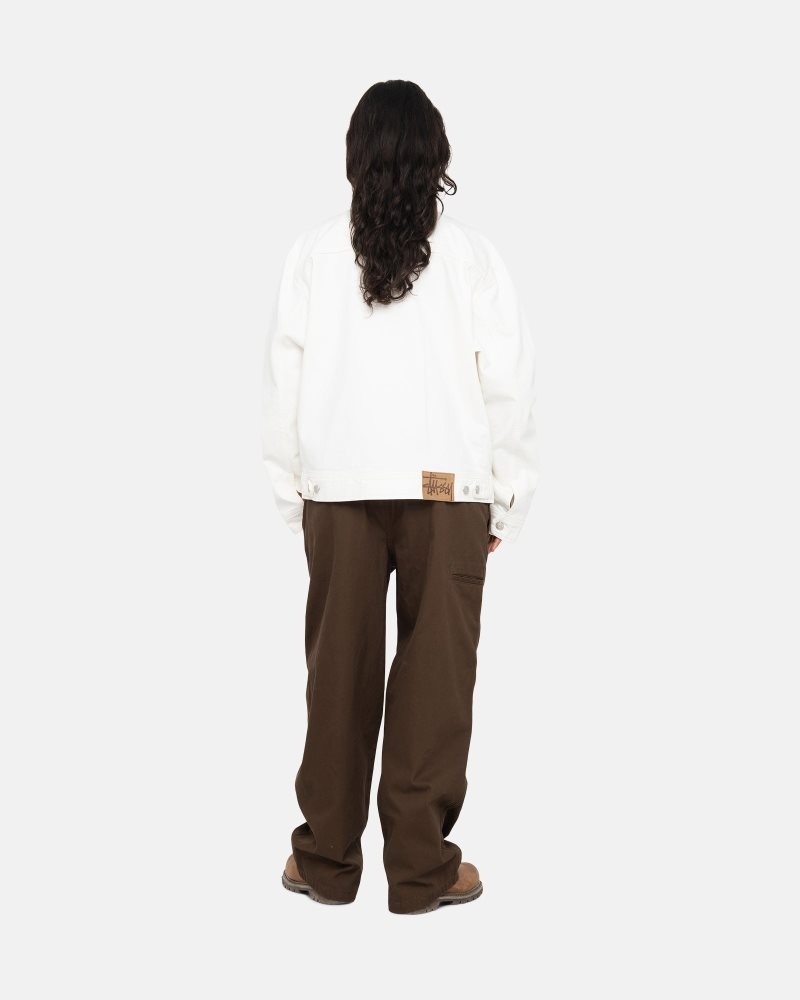 Pantalon Stussy Workgear Twill Marron | ISZ-3740582