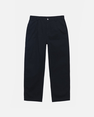 Pantalon Stussy Workgear Twill Noir | XBS-2168988